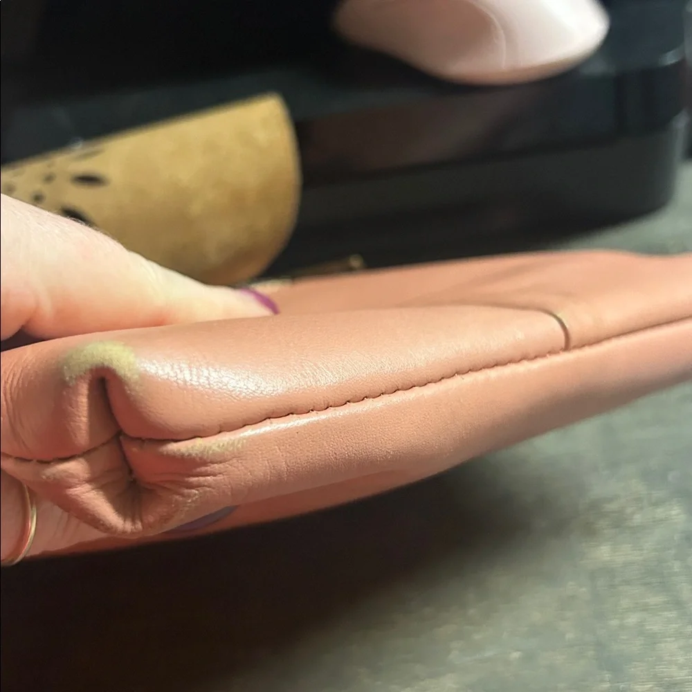 Patricia Nash Dusty Rose Leather Crossbody‎ Bag